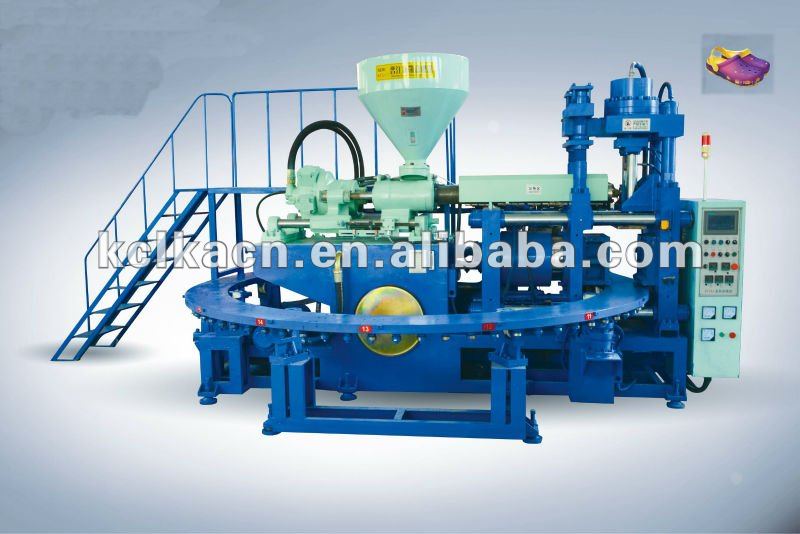 Automatic Rotary Crystal slippers/sandals Injection Molding Machine (16 stations)