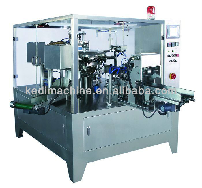 Automatic Rotary Premade Pouch Packaging Machine