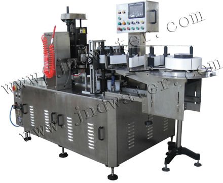 Automatic Round Bottle Hot Melt Glue Labeling Machine