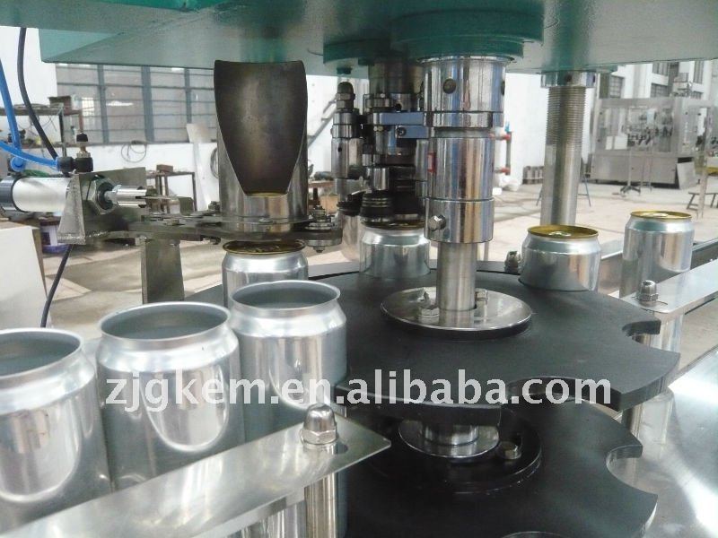 Automatic round can seaming machine