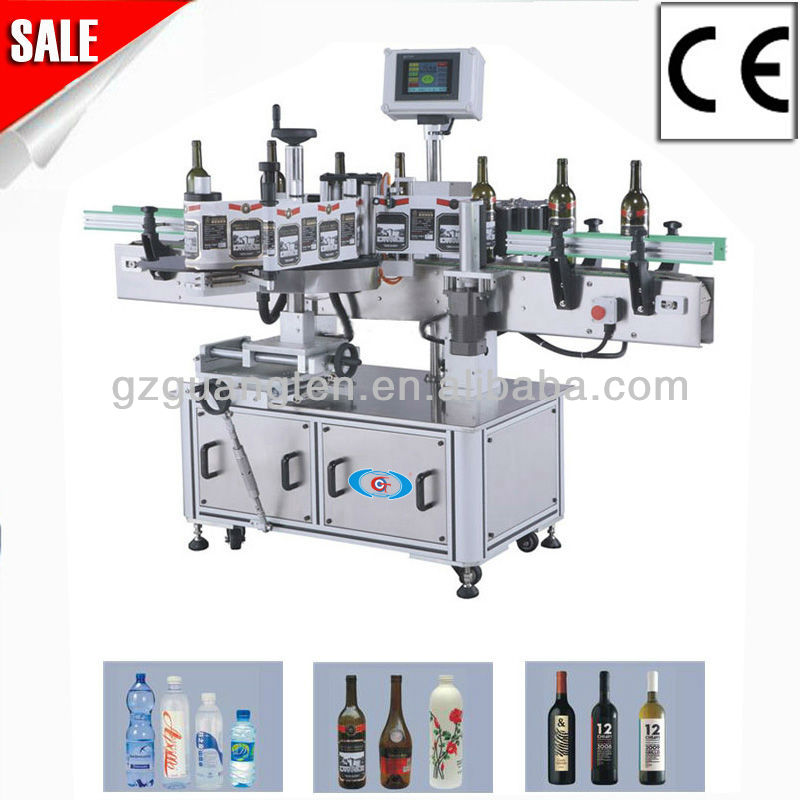 Automatic round or wine /beer bottle labelling machinery