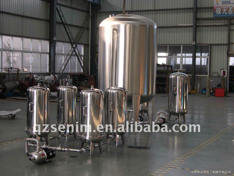 automatic sand filter and active carbon filter for water beverage wine