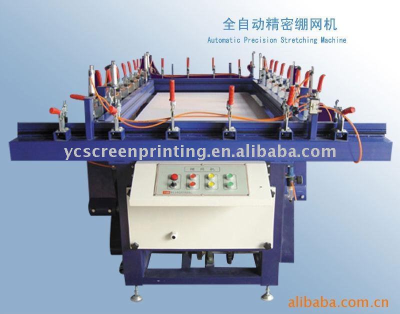 Automatic Screen Printing Mesh Stretching Machine related to screen printing machinery