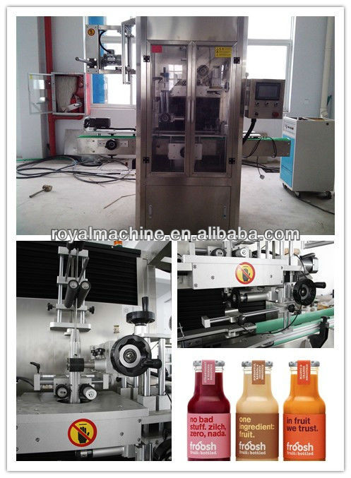 Automatic shrink sleeve labeling machine