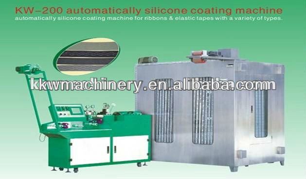 Automatic silicon coating machine