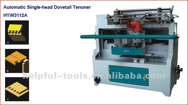 Automatic Single-head Dovetail Tenoner