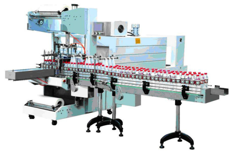 automatic sleeve shrink labelling machine