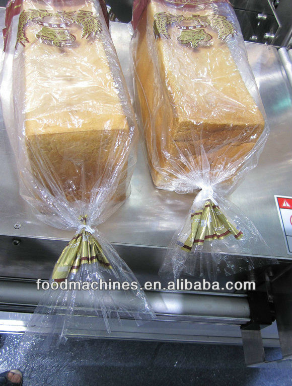 Automatic Sliced bread cutting packing machine