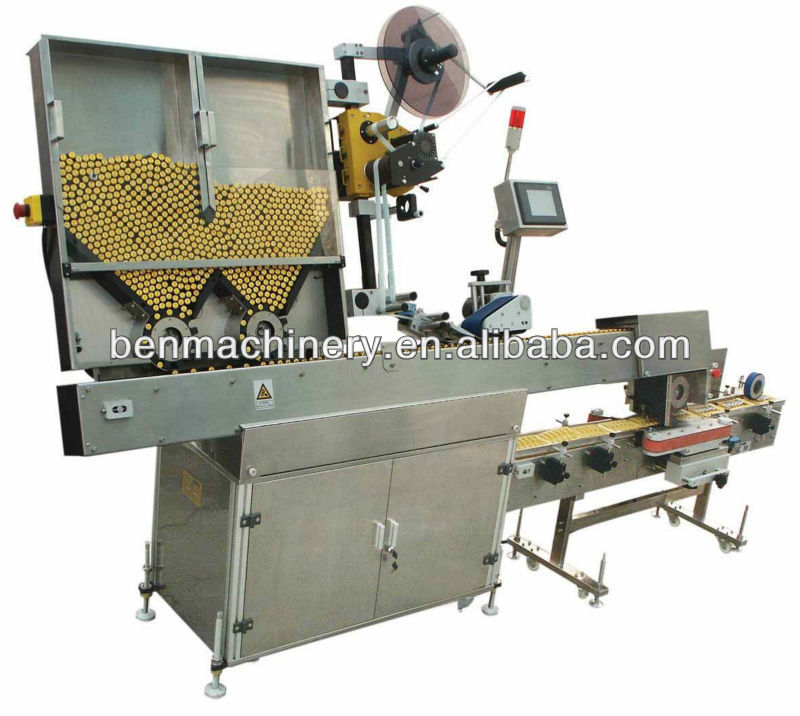 Automatic Small Cylindrical Products Labeling Machine