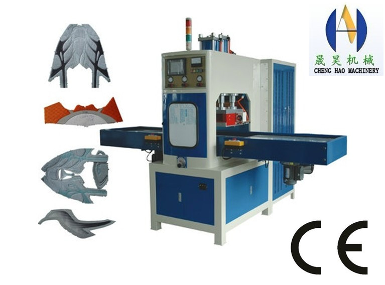 Automatic sports shoe upper high frequency shoemaking machine