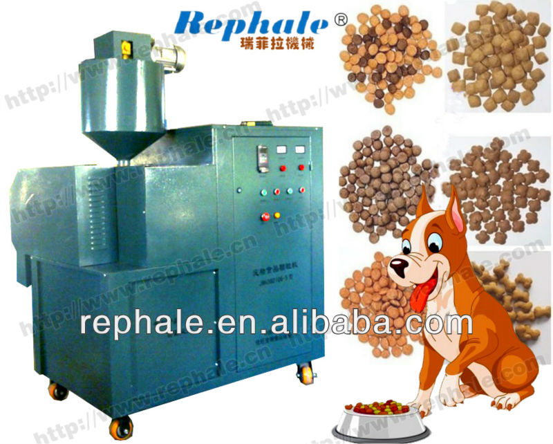 Automatic stainless steel dog food processing machine