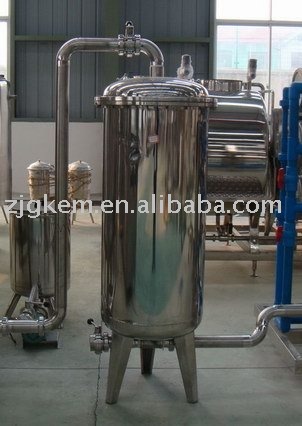 Automatic stainless steel precision filter system