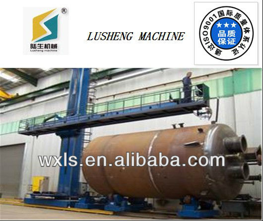 automatic tank column and boom welding manipulator