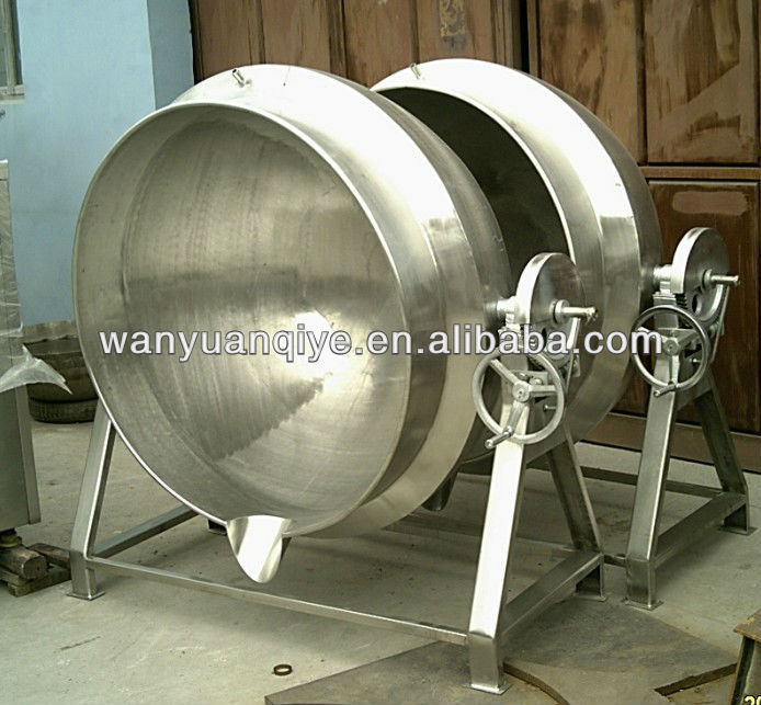 automatic temperature control steam jacket brew kettle