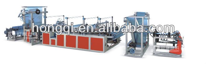 Automatic Threading Rolling garbage Bag making Machine