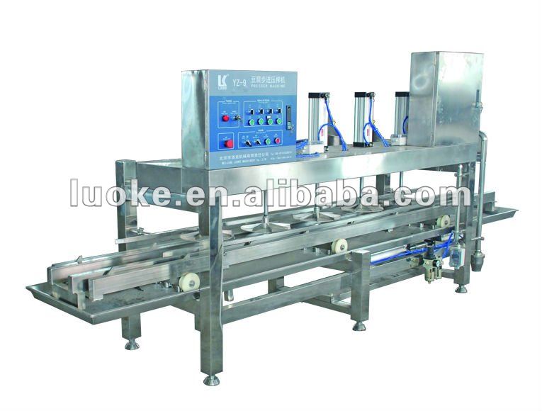 automatic tofu presser / soybean curd pressing machine