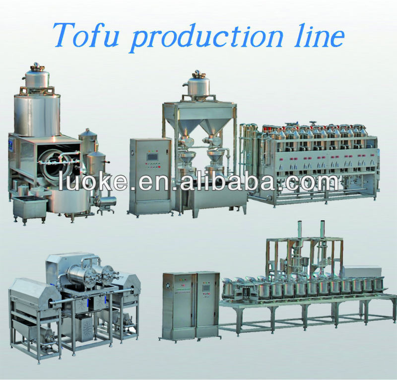 Automatic tofu production line