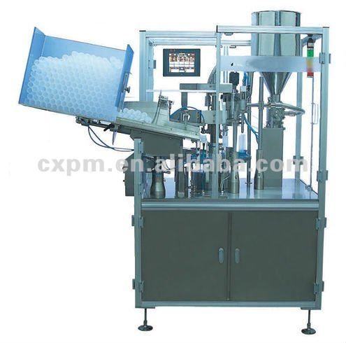 Automatic toothpaste tube filling machine