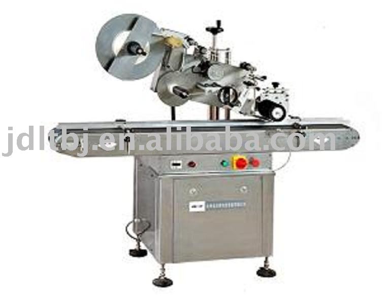 Automatic top sticker labeling machine