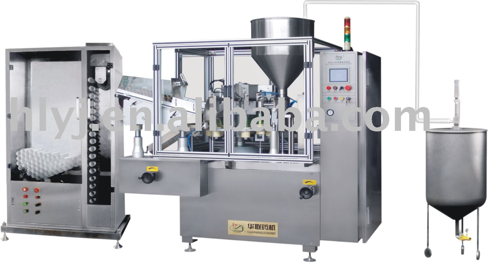 Automatic Tube Filling and Sealing Machine