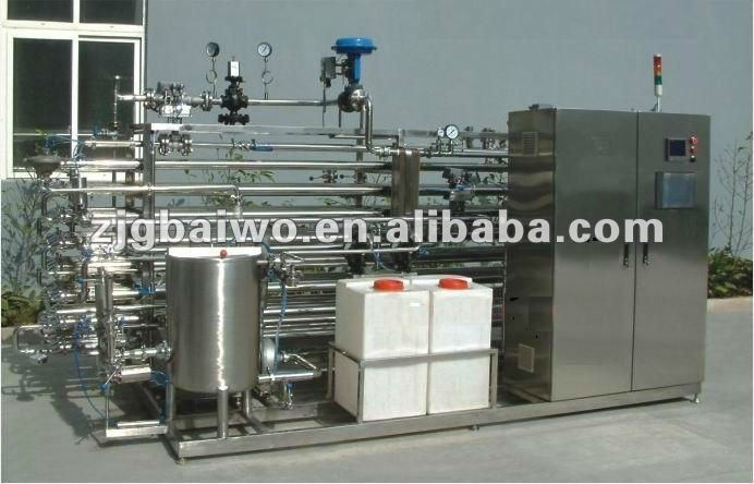 Automatic Tube sterilizer for UHT milk