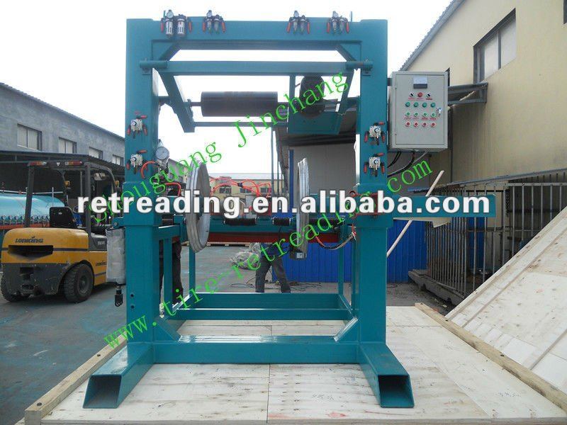 Automatic Used Truck Tyre/tire retreading-Building machine