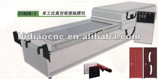 Automatic Vacuum Membrane Press for PVC door and kitchen cabinet door