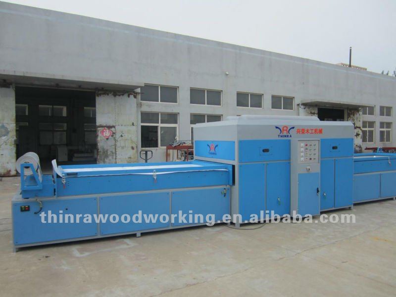 Automatic vacuum press machine for profile