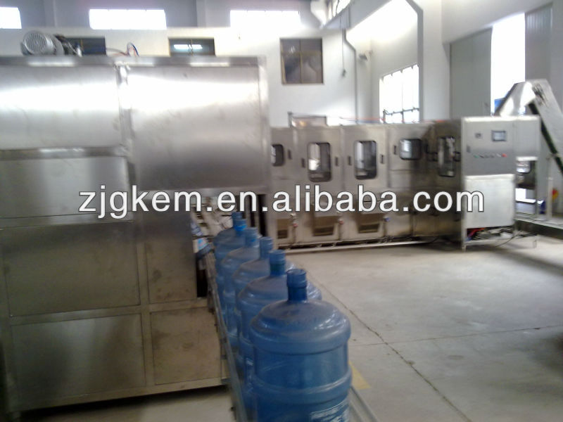 automatic washer filling and capper 5 gallon barrel water filling production line