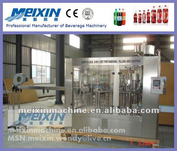 automatic Washer machine for PET bottle Carbonated beverage soft drink