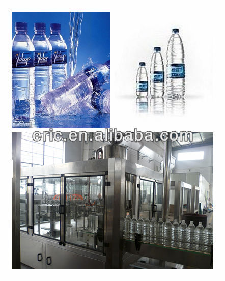 Automatic water bottle 3 in 1 manufacturing machine