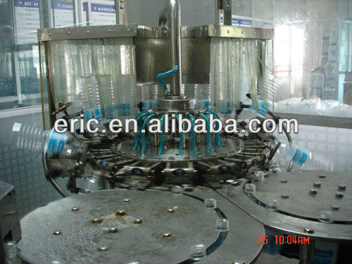 automatic water rinsing filling capping machine