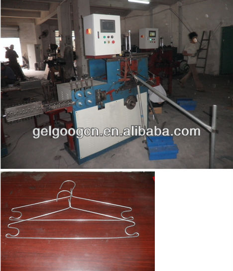 Automatic wire hanger making machine