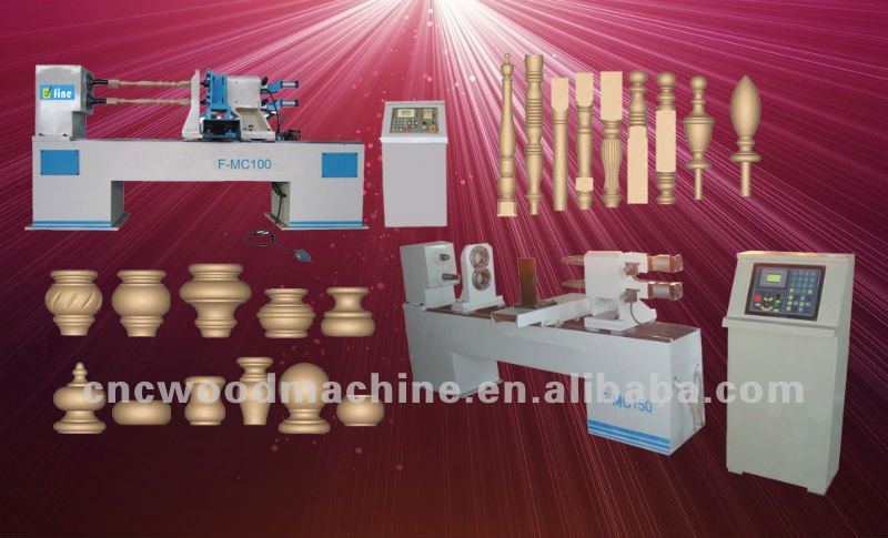 automatic wood lathe machine