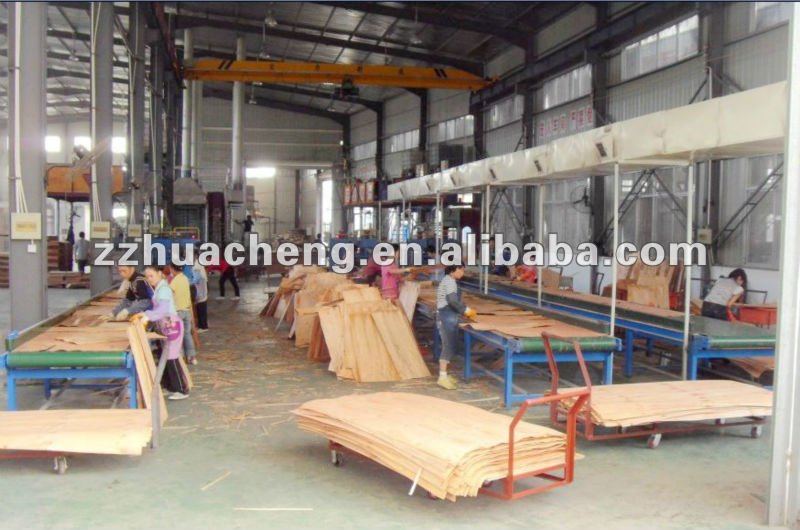 Automatic wood veneer layout machinery/machinery for wood