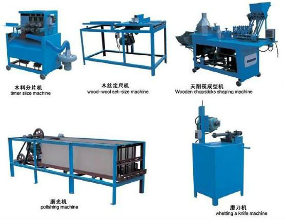 Automatic Wooden Chopsticks Making Machine of wooden chopsticks shaping machine