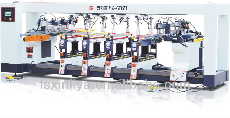 Automatic wooden multi boring machine