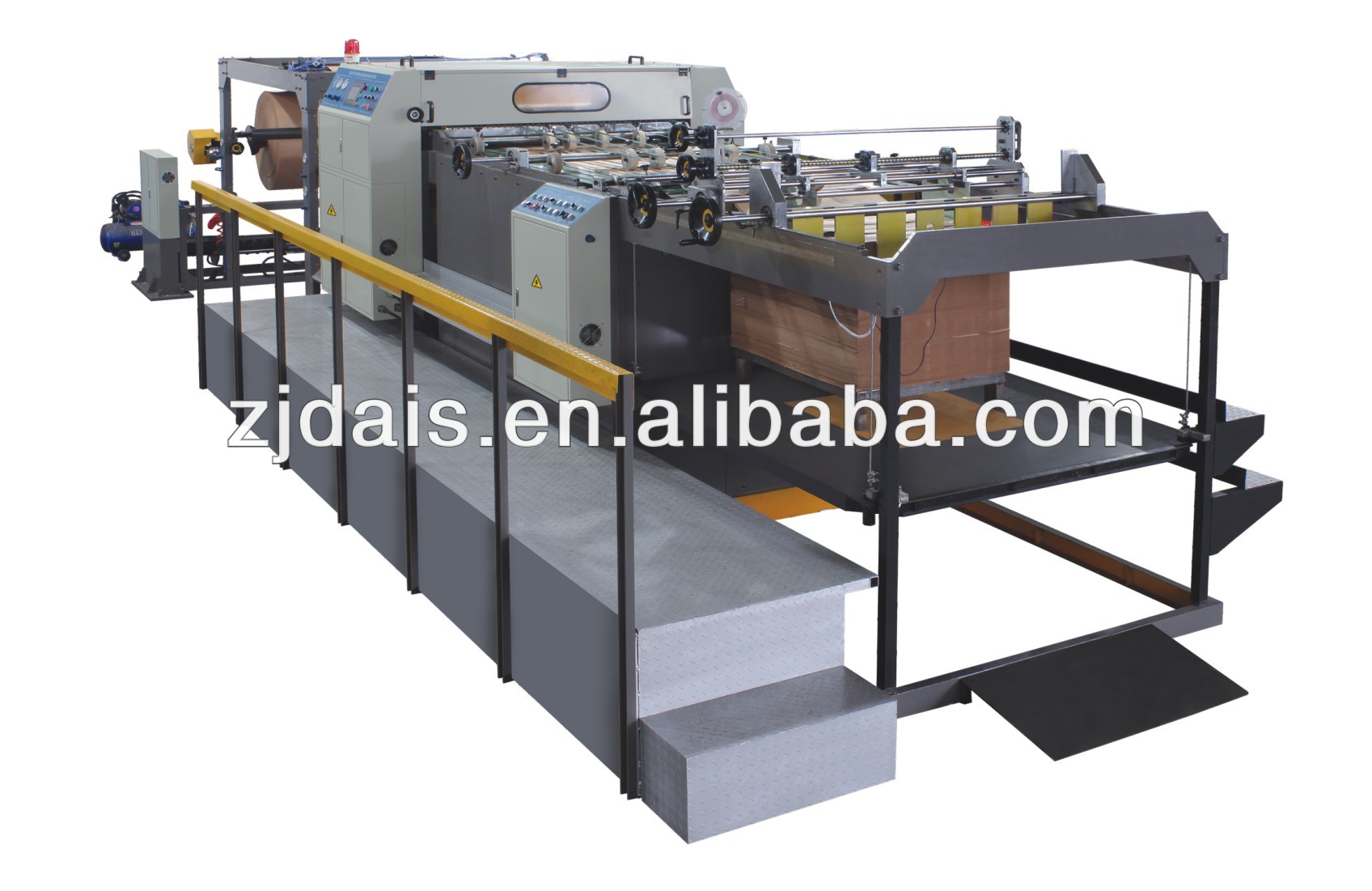 Automatically Paper Cross Sheet Cutting Machine With Rotary Blade