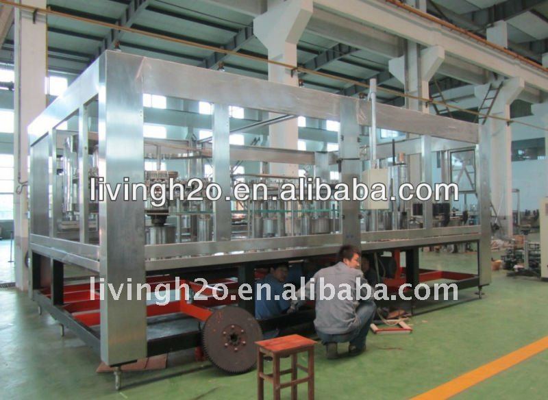 AutomatMineral/Pure water bottle washing filling capping machine