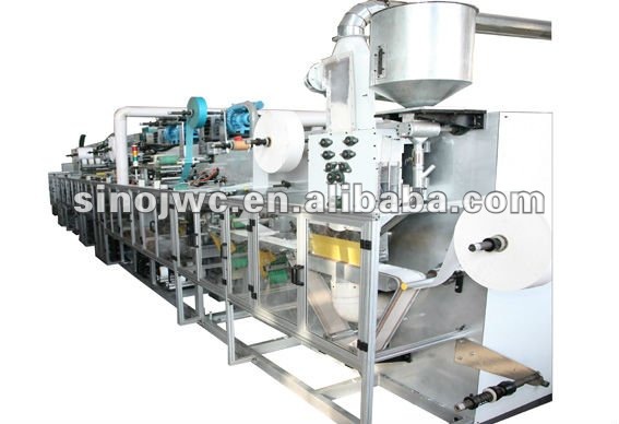 baby diaper manufacturing machine