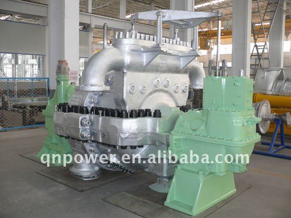 Back pressure steam turbine