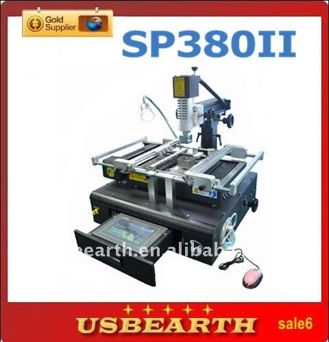 BAG rework station SP380II,SP380 PLC Control Hot Air BGA Rework Station System BGA Soldering Welding Machine