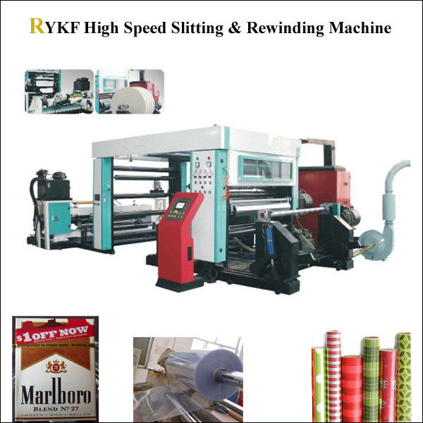 Bake Frame Style Fully Automatic High Speed Slitting &Rewinding Machine RYKF