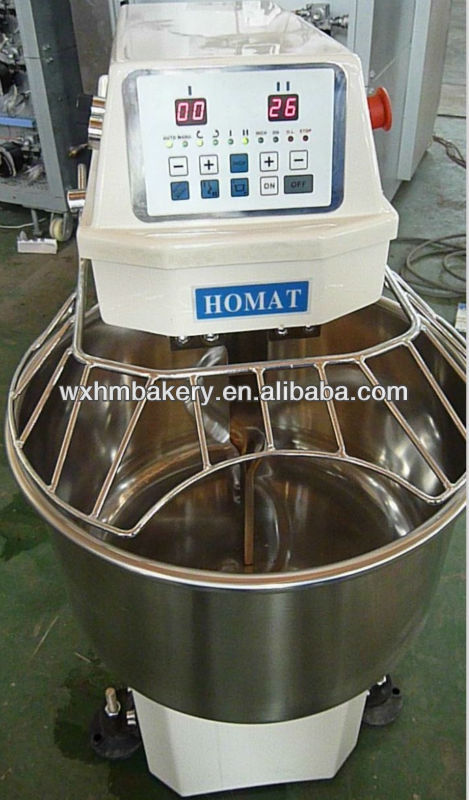 bakery silvery double motion spiral mixer