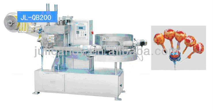 Ball lollipop kink packaging machine