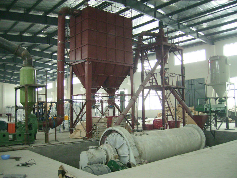 ball mill and classifying system for CaCO3