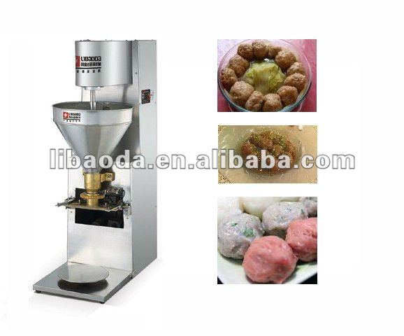 ball winding machine for meat ball