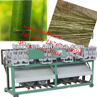 Bamboo filament slitting machine 0086 18703680693