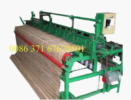 bamboo knitting machine-bamboo curtain making machine