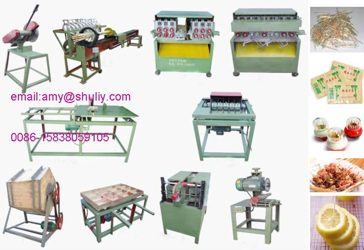 Bamboo toothpick making machine/toothpick machine/suppy bamboo machine line/bamboo toothpick making machine line